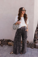 The Striped Chic Knot Clutch-handbags-Krush Kandy, Women's Online Fashion Boutique Located in Phoenix, Arizona (Scottsdale Area)