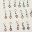 Krush Exclusive Opal Heart Charm-Rae Collective, Women's Online Fashion Boutique Located in Phoenix, Arizona (Scottsdale Area)