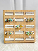 Royston Turquoise Floater Slab Rings Bag 3
