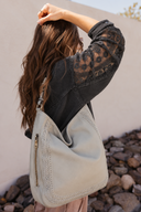 POL Lace Jean Jacket