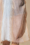 Striped Two-Tone Cover-up Kimono-Kimono-Rae Collective, Women's Online Fashion Boutique Located in Phoenix, Arizona (Scottsdale Area)