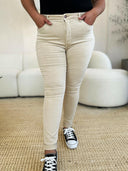 Seashell Shores Tummy Control Judy Blue Skinny Jeans-Jeans-Rae Collective, Women's Online Fashion Boutique Located in Phoenix, Arizona (Scottsdale Area)