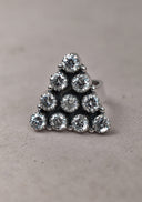 Pyramid Prism Gemstone Ring-Cluster Rings-Krush Kandy, Women's Online Fashion Boutique Located in Phoenix, Arizona (Scottsdale Area)