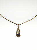 Crystal Teardrop Necklace-Necklace-Krush Kandy, Women's Online Fashion Boutique Located in Phoenix, Arizona (Scottsdale Area)