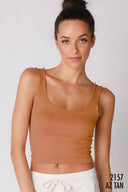 NIKKI BIKI Lettuce Edge Crop Top-Tanks-Krush Kandy, Women's Online Fashion Boutique Located in Phoenix, Arizona (Scottsdale Area)