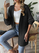 Open Front Long Sleeve Cardigan-Rae Collective, Women's Online Fashion Boutique Located in Phoenix, Arizona (Scottsdale Area)