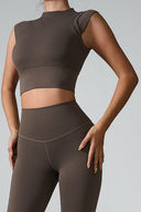 Mock Neck Active Tank-Rae Collective, Women's Online Fashion Boutique Located in Phoenix, Arizona (Scottsdale Area)