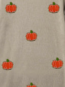 Pumpkin Round Neck Long Sleeve Sweatshirt-Rae Collective, Women's Online Fashion Boutique Located in Phoenix, Arizona (Scottsdale Area)