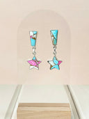 Cotton Candy Earrings Bno. 30-Earrings-Krush Kandy, Women's Online Fashion Boutique Located in Phoenix, Arizona (Scottsdale Area)