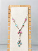 Cotton Candy Statement Necklace Bno. 20-Necklaces-Krush Kandy, Women's Online Fashion Boutique Located in Phoenix, Arizona (Scottsdale Area)