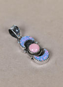 Lunar Crescent Pendant-Pendant Necklaces-Krush Kandy, Women's Online Fashion Boutique Located in Phoenix, Arizona (Scottsdale Area)