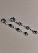 Sterling Silver Tear Drop Earrings-Drop Earrings-Krush Kandy, Women's Online Fashion Boutique Located in Phoenix, Arizona (Scottsdale Area)