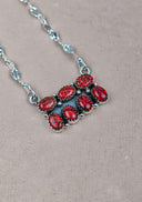 Starry Horizon Gemstone Bar Necklace-Bar Necklaces-Rae Collective, Women's Online Fashion Boutique Located in Phoenix, Arizona (Scottsdale Area)