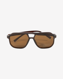 Desert Drive Tortoise Square Sunglasses