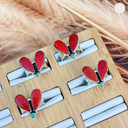 Take Flight Red Opal & Turquoise Ring-Rings-Rae Collective, Women's Online Fashion Boutique Located in Phoenix, Arizona (Scottsdale Area)