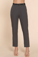 Classic Woven Pants With Belt-Pants-Krush Kandy, Women's Online Fashion Boutique Located in Phoenix, Arizona (Scottsdale Area)