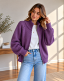 Elowen Zip Knit Cardigan