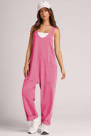 Lovelet Wide Strap Jumpsuit with Pockets-Rae Collective, Women's Online Fashion Boutique Located in Phoenix, Arizona (Scottsdale Area)