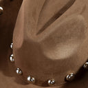 Dust Trail Studded Trim Cowboy Hat