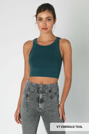 NIKIBIKI Vintage Chevron Highneck Crop Top-Tanks-Krush Kandy, Women's Online Fashion Boutique Located in Phoenix, Arizona (Scottsdale Area)