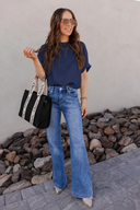 MONO B Naturally Cozy Organic Cotton Boyfriend Tee