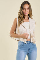 Desert Darling Fringe Vest-Vests-Krush Kandy, Women's Online Fashion Boutique Located in Phoenix, Arizona (Scottsdale Area)