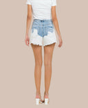 Sunbleached Distressed Mom Shorts-Denim-Krush Kandy, Women's Online Fashion Boutique Located in Phoenix, Arizona (Scottsdale Area)