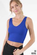 NIKIBIKI Ribbed Long Tank-Tanks-Rae Collective, Women's Online Fashion Boutique Located in Phoenix, Arizona (Scottsdale Area)