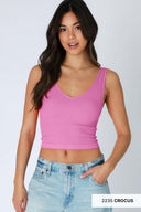NIKIBIKI Ribbed Long Tank-Tanks-Krush Kandy, Women's Online Fashion Boutique Located in Phoenix, Arizona (Scottsdale Area)