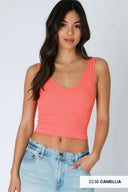 NIKIBIKI Ribbed Long Tank-Tanks-Krush Kandy, Women's Online Fashion Boutique Located in Phoenix, Arizona (Scottsdale Area)