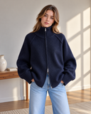Elowen Zip Knit Cardigan