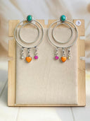Bringing the Spring Double Hoop Earrings