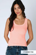 NIKI BIKKI Sway With Me Vintage Ribbed Tank-Tanks-Krush Kandy, Women's Online Fashion Boutique Located in Phoenix, Arizona (Scottsdale Area)