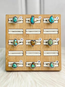 Royston Turquoise One of A Kind Slab Rings Bag 2