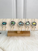 Mixed Turquoise One of a Kind Cuff Bag 21
