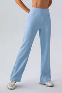 High Waist Straight Active Pants-Pants-Rae Collective, Women's Online Fashion Boutique Located in Phoenix, Arizona (Scottsdale Area)