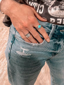 Solid Sterling Silver Spinner Ring-Spinner Rings-Krush Kandy, Women's Online Fashion Boutique Located in Phoenix, Arizona (Scottsdale Area)
