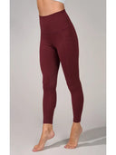 Yogalicious Elastic Free High Rise Side Pocket Ankle Legging-Leggings-Krush Kandy, Women's Online Fashion Boutique Located in Phoenix, Arizona (Scottsdale Area)