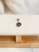 Dainty Daisy Loop Pendants