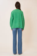 Soft Brushed Embroidered Bow Knit Sweater-Sweaters-Krush Kandy, Women's Online Fashion Boutique Located in Phoenix, Arizona (Scottsdale Area)