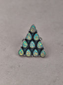 Pyramid Prism Gemstone Ring-Cluster Rings-Rae Collective, Women's Online Fashion Boutique Located in Phoenix, Arizona (Scottsdale Area)