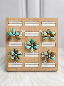 Royston Turquoise Cluster Rings Bag 21
