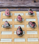 Rhodonite Slab Rings-Ring-Rae Collective, Women's Online Fashion Boutique Located in Phoenix, Arizona (Scottsdale Area)