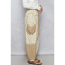POL Oversized Floral Pattern Printed Knit Pants-Pants-Krush Kandy, Women's Online Fashion Boutique Located in Phoenix, Arizona (Scottsdale Area)