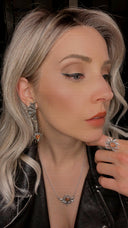 Single Stone Spider Ring | Krush Original | PREORDER-Statement Rings-Krush Kandy, Women's Online Fashion Boutique Located in Phoenix, Arizona (Scottsdale Area)