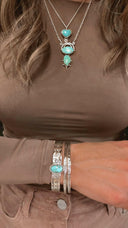 Stamped Sterling Silver Bangles | Multiple Style Options!-Bracelets-Rae Collective, Women's Online Fashion Boutique Located in Phoenix, Arizona (Scottsdale Area)