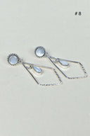 Skyborne Celestial Elegance Dangle Earrings-Drop Earrings-Krush Kandy, Women's Online Fashion Boutique Located in Phoenix, Arizona (Scottsdale Area)