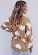 Warmhearted Knit Heart Sweater-Rae Collective, Women's Online Fashion Boutique Located in Phoenix, Arizona (Scottsdale Area)
