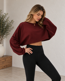Amara Long Sleeve Crop Top