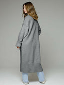 Pocketed Open Front Dropped Shoulder Cardigan-Rae Collective, Women's Online Fashion Boutique Located in Phoenix, Arizona (Scottsdale Area)